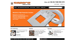 Desktop Screenshot of caparo-insulation.com